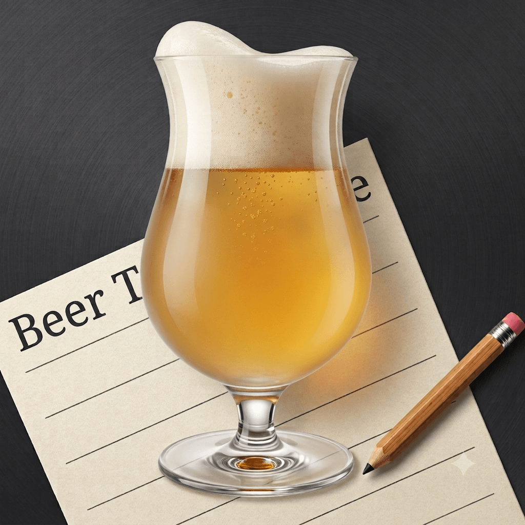 Beer Tasting Notes